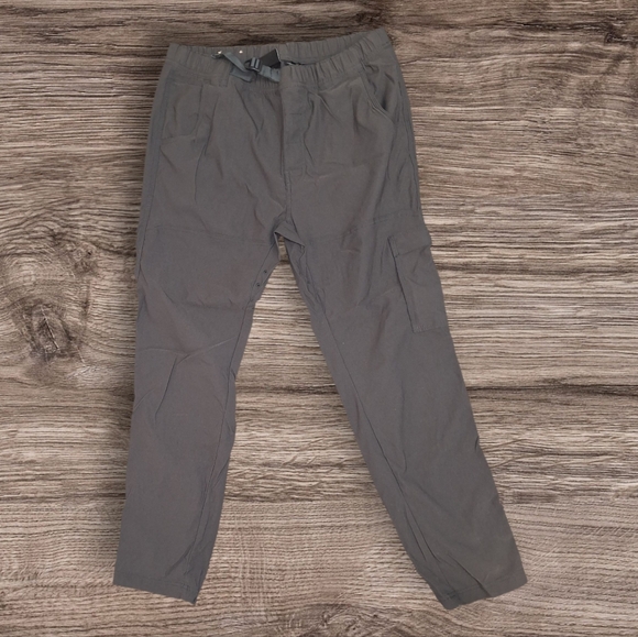 Prana Women's Charcoal Athletic Jogger Pants Large - Picture 1 of 8
